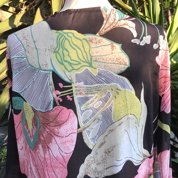 New! Floral K I M O N O - Picture 7 of 8